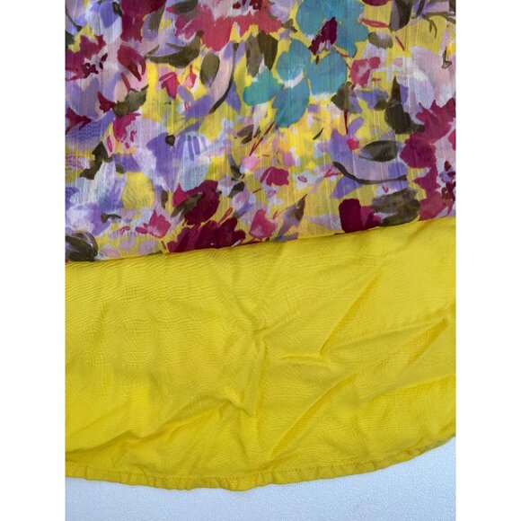 Abercrombie Kids Pleated Floral Swing Tank Tunic - Picture 8 of 11